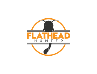 FlatHead Hunter logo design by fastsev