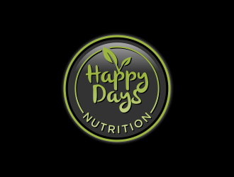 Happy Days NUTRITION logo design by BlessedArt