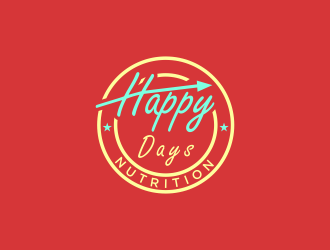 Happy Days NUTRITION logo design by azizah