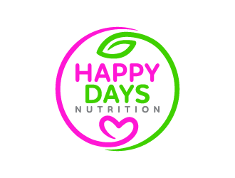 Happy Days NUTRITION logo design by Andri
