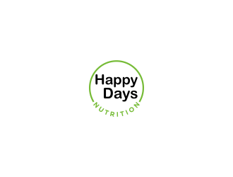 Happy Days NUTRITION logo design by luckyprasetyo