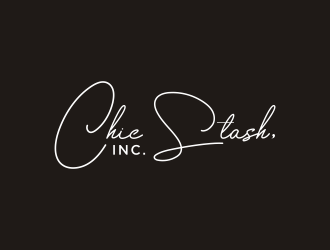 Chic Stash, Inc. logo design by menanagan