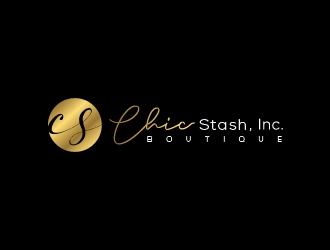 Chic Stash, Inc. logo design by pambudi