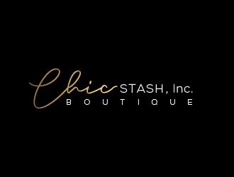 Chic Stash, Inc. logo design by pambudi