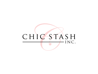 Chic Stash, Inc. logo design by checx