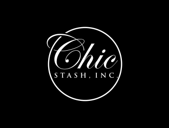 Chic Stash, Inc. logo design by checx