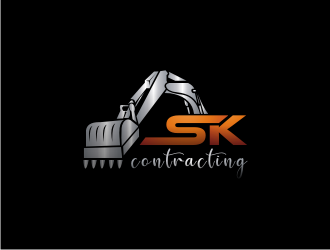 SK Contracting  logo design by Franky.