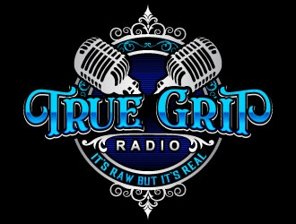 True Grit Radio  logo design by uttam