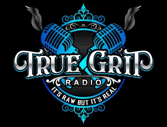 True Grit Radio  logo design by uttam
