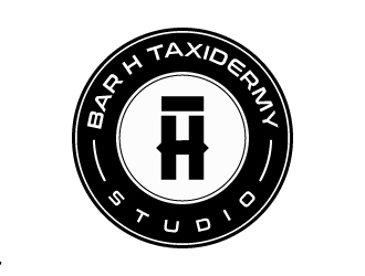 Bar H Taxidermy (Studio)  logo design by aryamaity