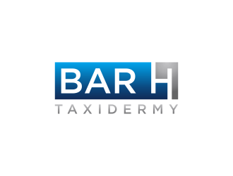 Bar H Taxidermy (Studio)  logo design by p0peye