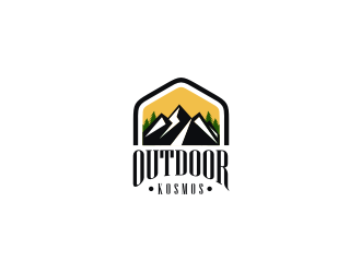 Outdoor Kosmos logo design by kevlogo