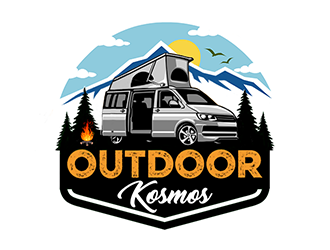 Outdoor Kosmos logo design by Optimus