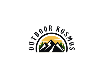 Outdoor Kosmos logo design by kevlogo