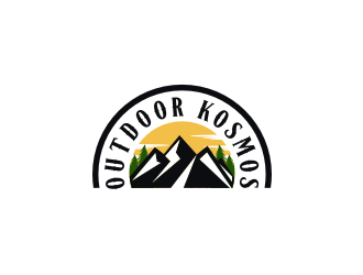 Outdoor Kosmos logo design by kevlogo