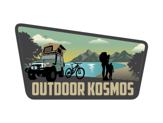 Outdoor Kosmos logo design by Kruger