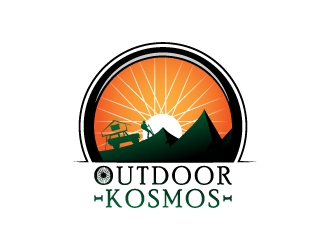 Outdoor Kosmos logo design by blink