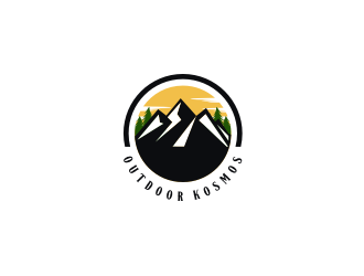 Outdoor Kosmos logo design by kevlogo