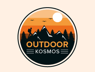 Outdoor Kosmos logo design by czars