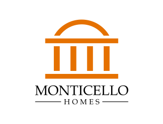 Monticello Homes logo design by cintoko