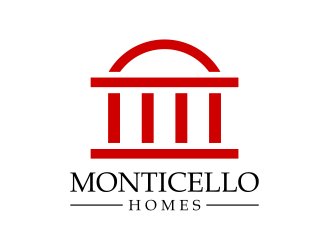 Monticello Homes logo design by cintoko