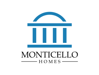 Monticello Homes logo design by cintoko
