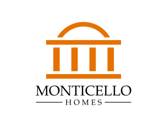Monticello Homes logo design by cintoko
