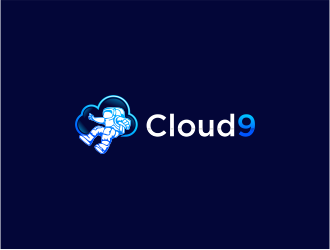 Cloud 9  logo design by FloVal