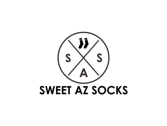 Sweet Az Socks  logo design by sikas