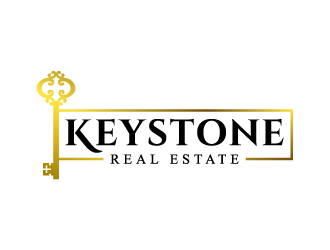 Keystone Real Estate logo design by denfransko