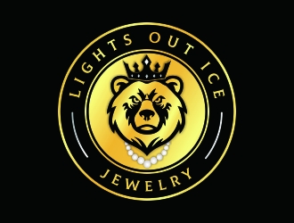 Lights Out Ice logo design by rizuki
