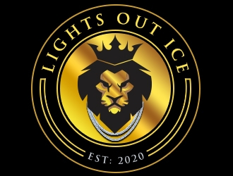 Lights Out Ice logo design by ProfessionalRoy