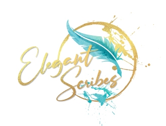 Elegant Scribes logo design by jaize