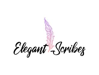 Elegant Scribes logo design by JessicaLopes