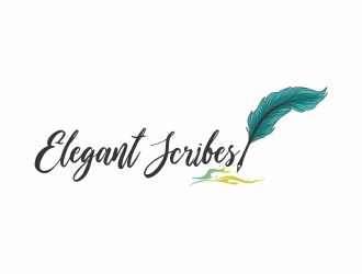 Elegant Scribes logo design by Alfatih05