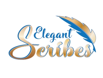 Elegant Scribes logo design by ruthracam