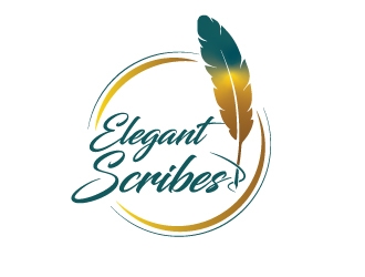 Elegant Scribes logo design by Erasedink