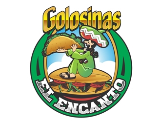 Golosinas El Encanto logo design by DreamLogoDesign