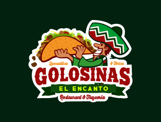 Golosinas El Encanto logo design by SOLARFLARE