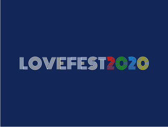 LOVEFEST2020 logo design by hopee