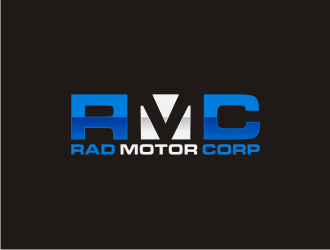 Rad Motor Corp; RMC logo design by blessings