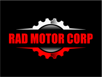 Rad Motor Corp; RMC logo design by Girly