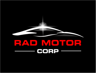 Rad Motor Corp; RMC logo design by Girly
