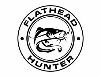 FlatHead Hunter logo design by agus