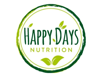 Happy Days NUTRITION logo design by akilis13