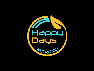 Happy Days NUTRITION logo design by Garmos