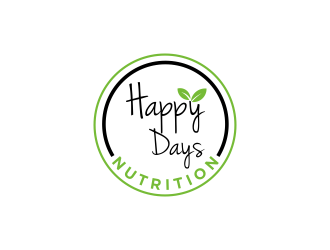 Happy Days NUTRITION logo design by luckyprasetyo