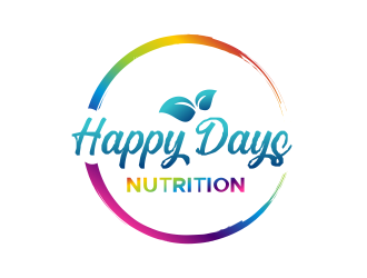 Happy Days NUTRITION logo design by done