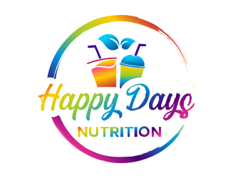 Happy Days NUTRITION logo design by done