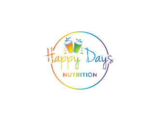 Happy Days NUTRITION logo design by luckyprasetyo
